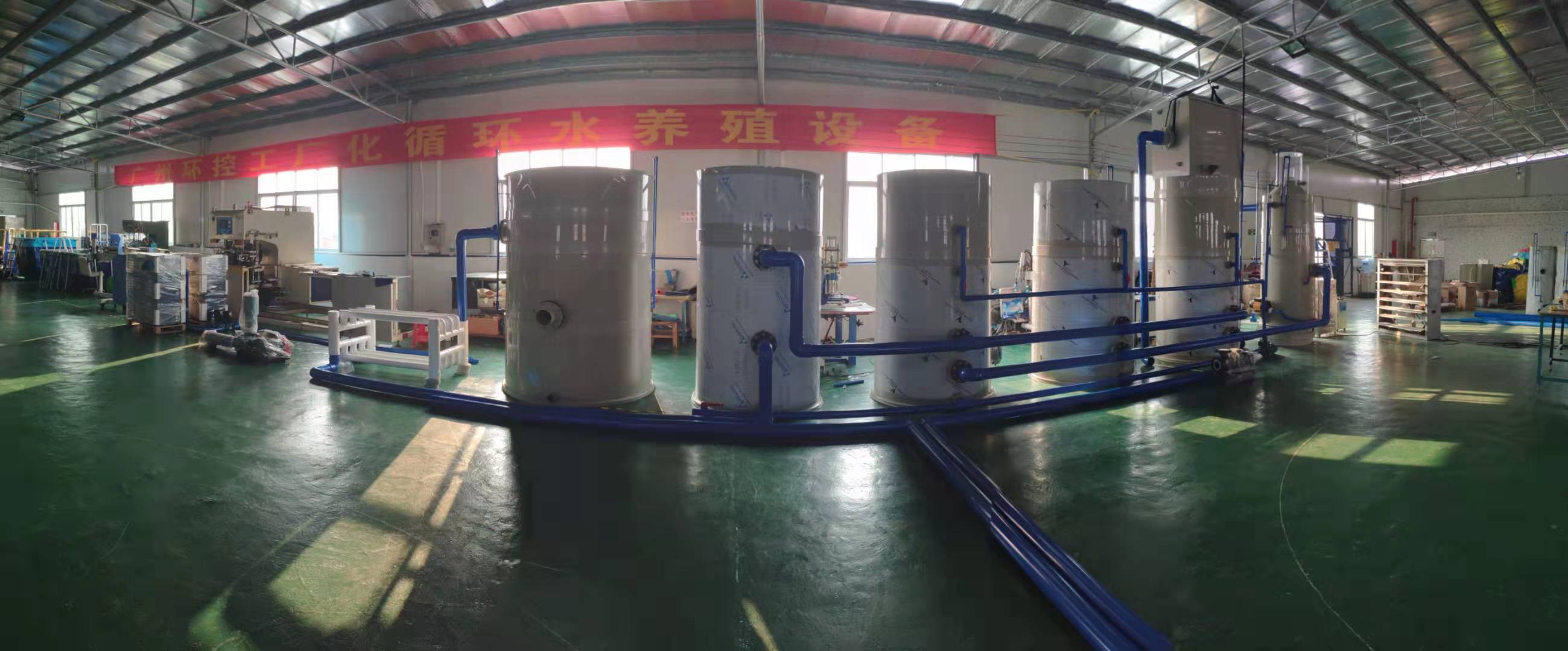 簡(jiǎn)易化安裝工廠化循環(huán)水養(yǎng)殖設(shè)備展示